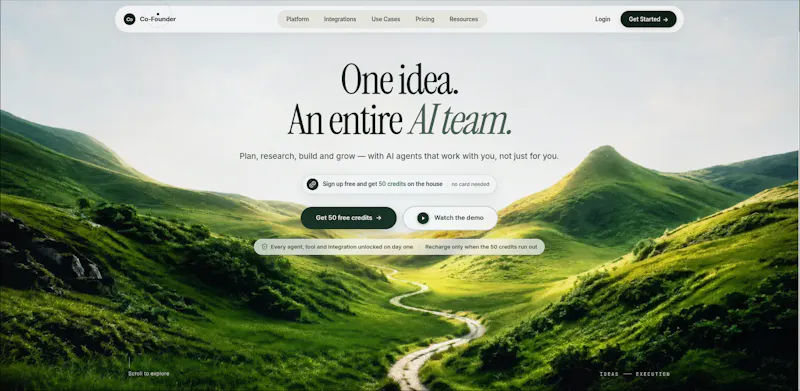 Co-Founder AI screenshot 1