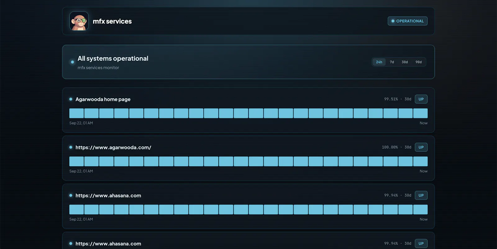 Uptime Monke screenshot 6