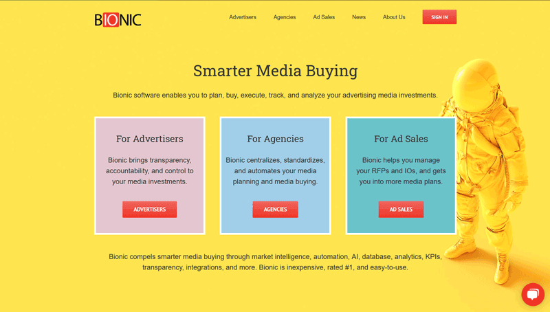 Bionic Advertising Systems | Media Planning Software and Media Buying Software gallery image