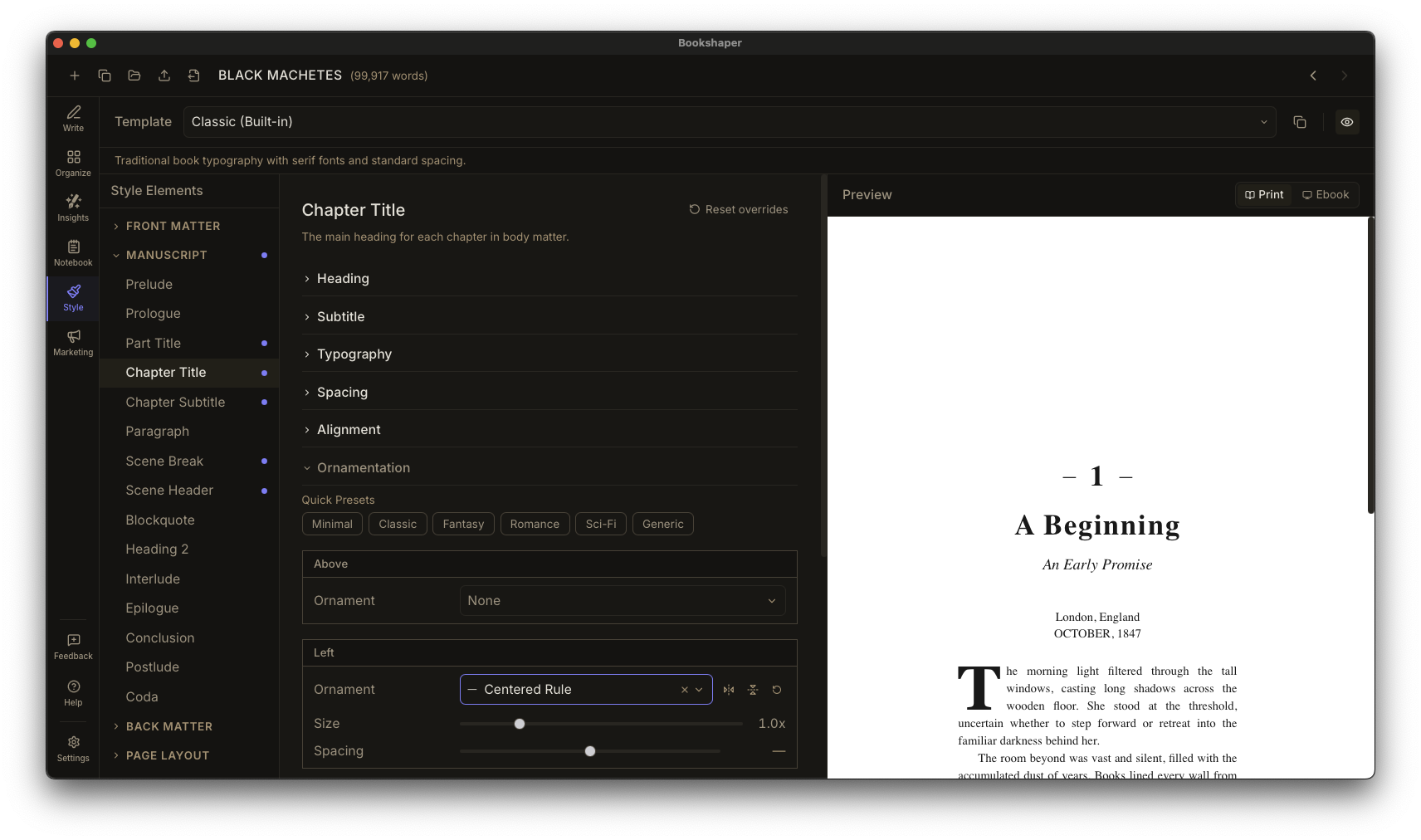 Bookshaper gallery image
