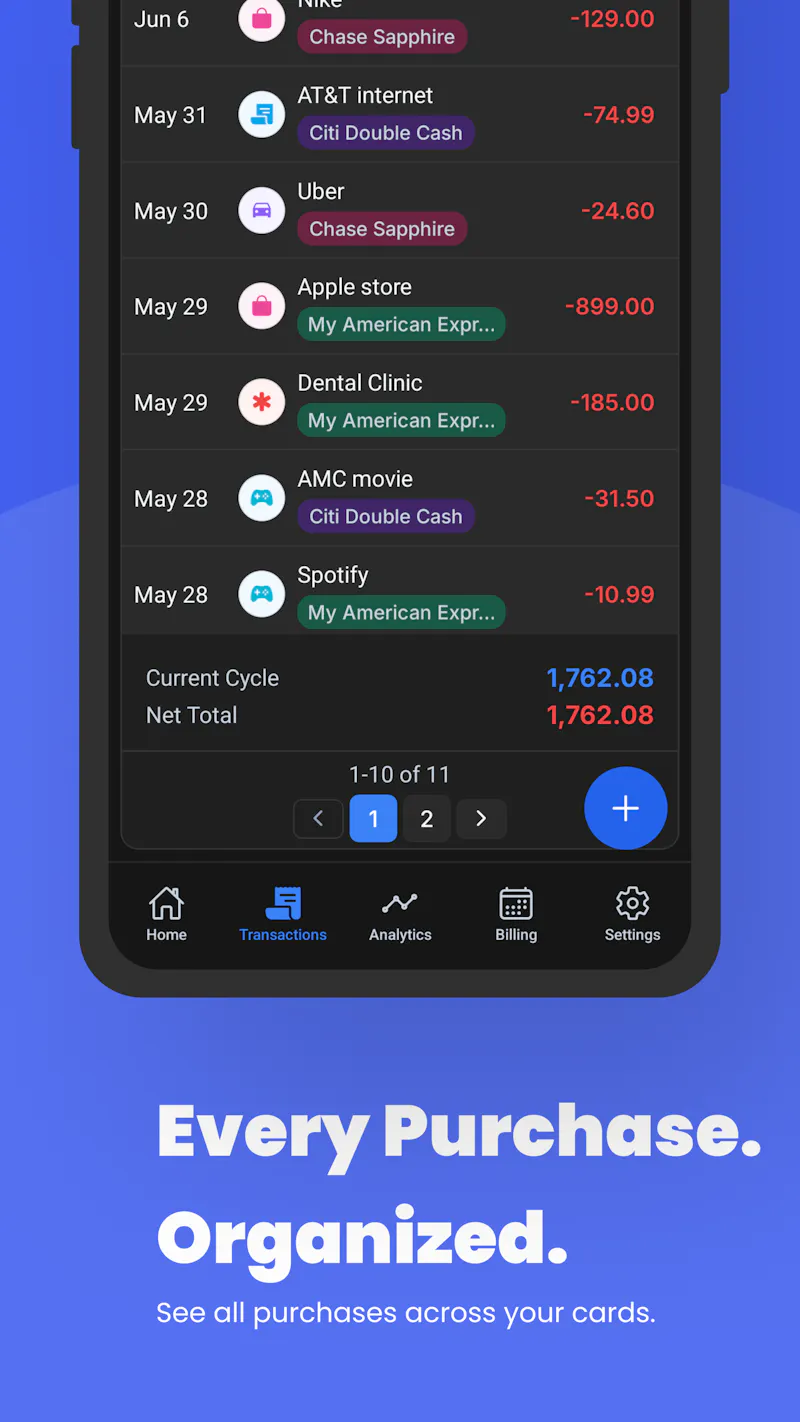 CardMate: Credit Card Tracker screenshot 5