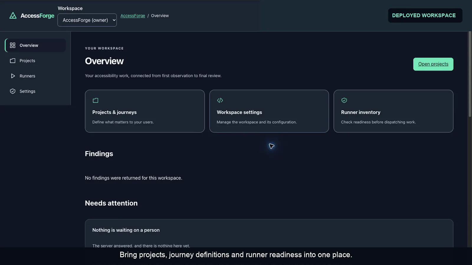 AccessForge screenshot 1