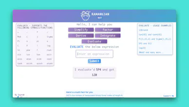 Ramanujan - Math Bot gallery image