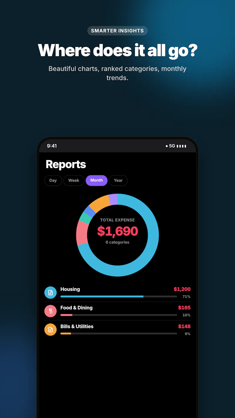 Spendly screenshot 2