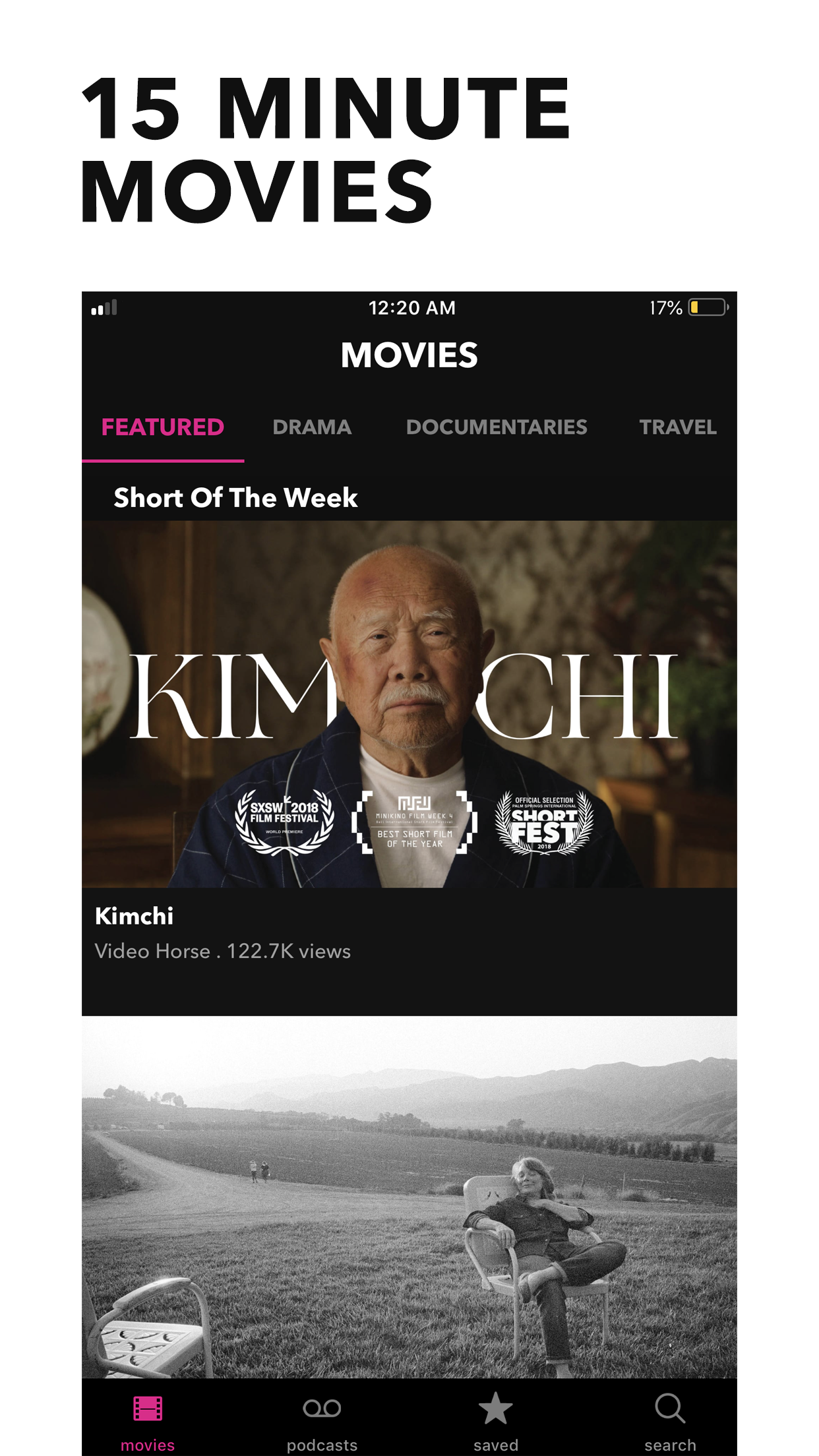 Tapeable - 15 minute movies & Podcasts gallery image