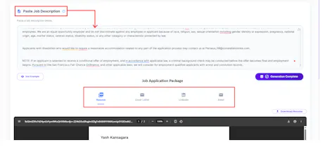 Resumea.io gallery image