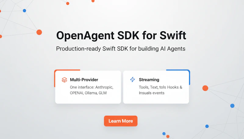 OpenAgent SDK for Swift screenshot 1