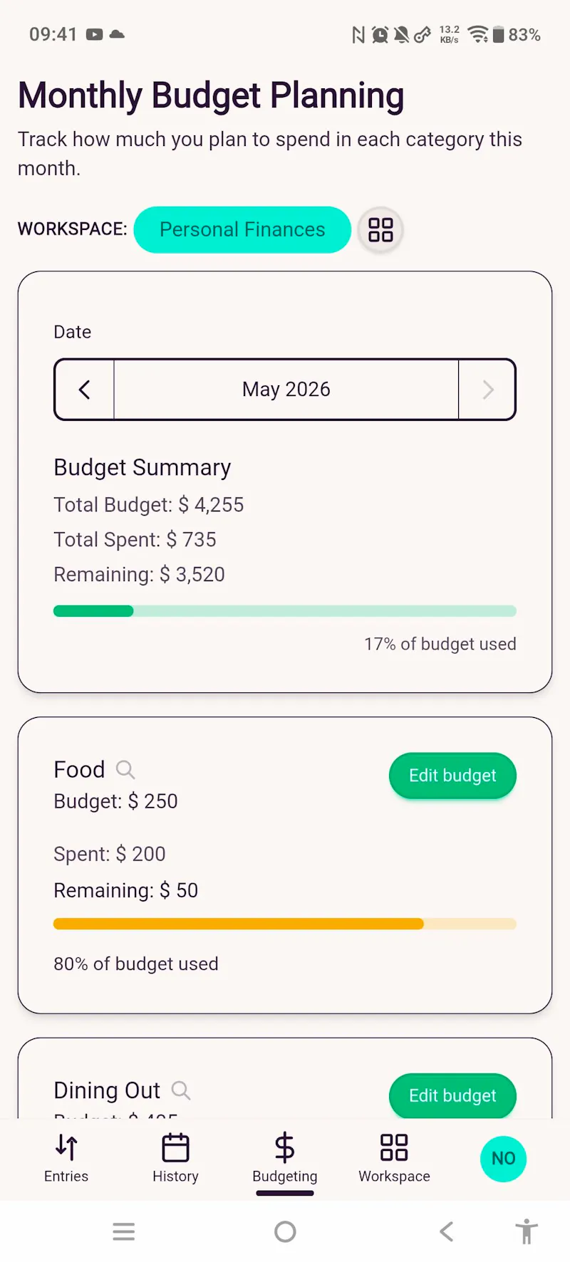 Zherani: Smart Expense Tracker screenshot 3