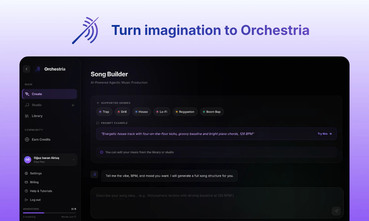 Orchestria screenshot 1