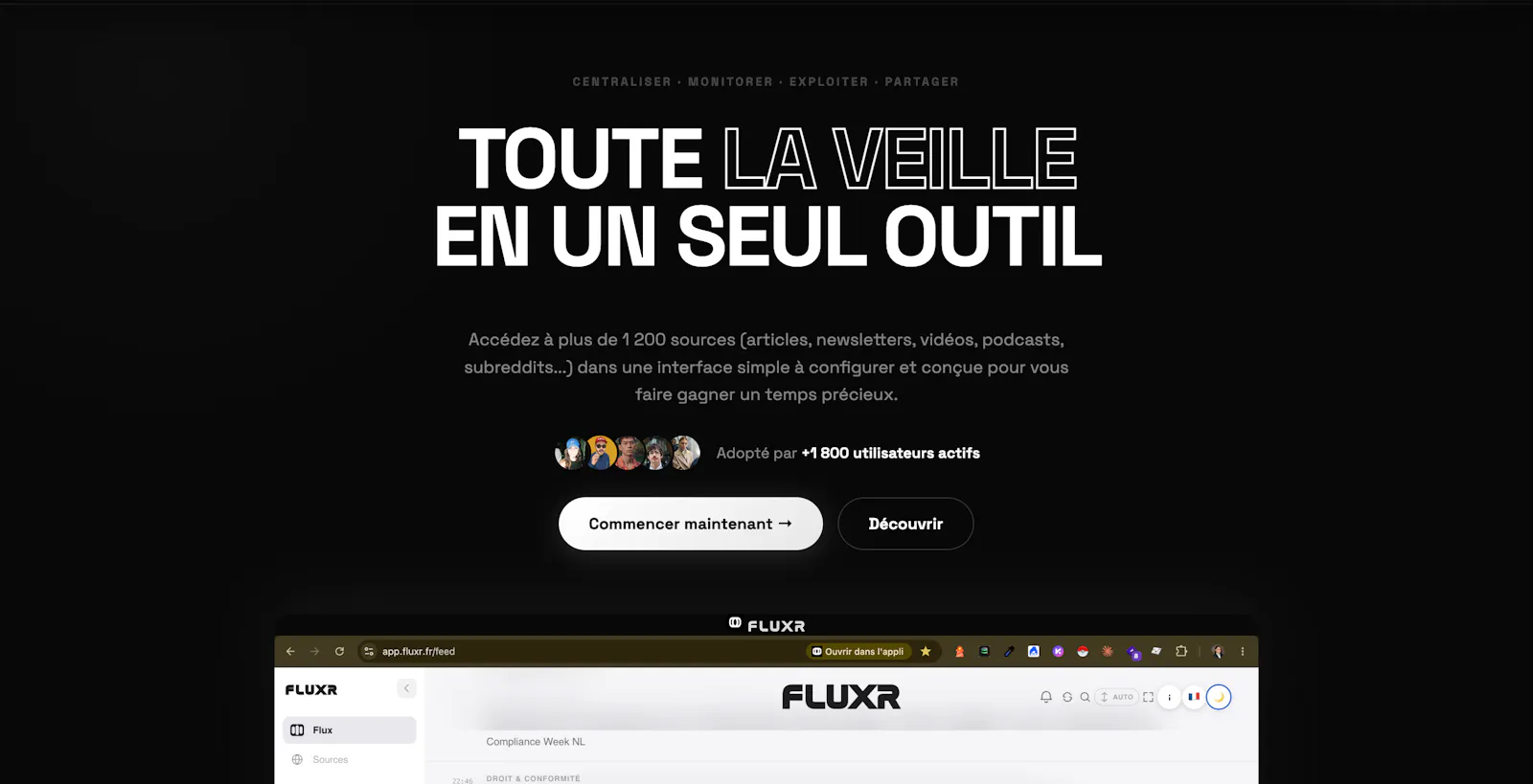 FLUXR screenshot 1