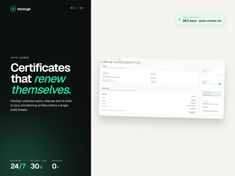 HexSign screenshot 4