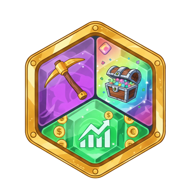 Clueland Life Sim Beta launch - Product Hunt launch logo and brand identity