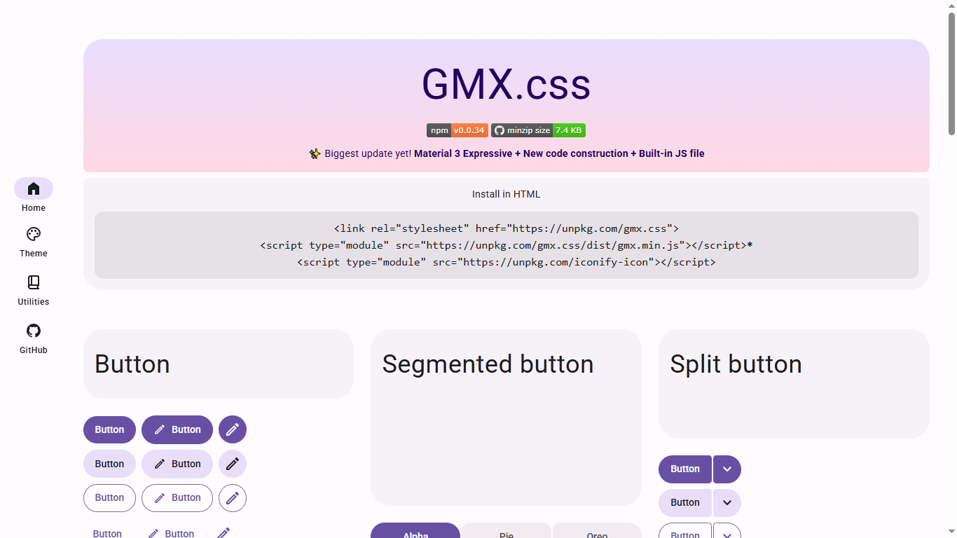 Gmx.css - Micro (7 КБ) дизайн 3 на основе CSS-каркаса только для CSS медиа 1