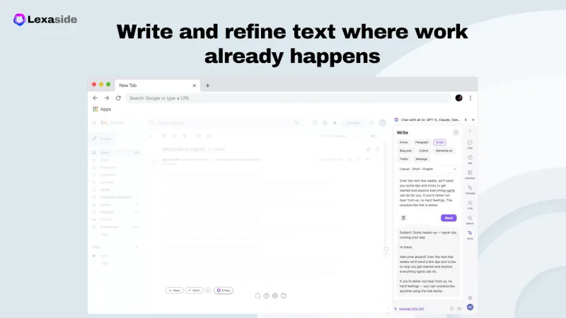 Lexaside screenshot 1
