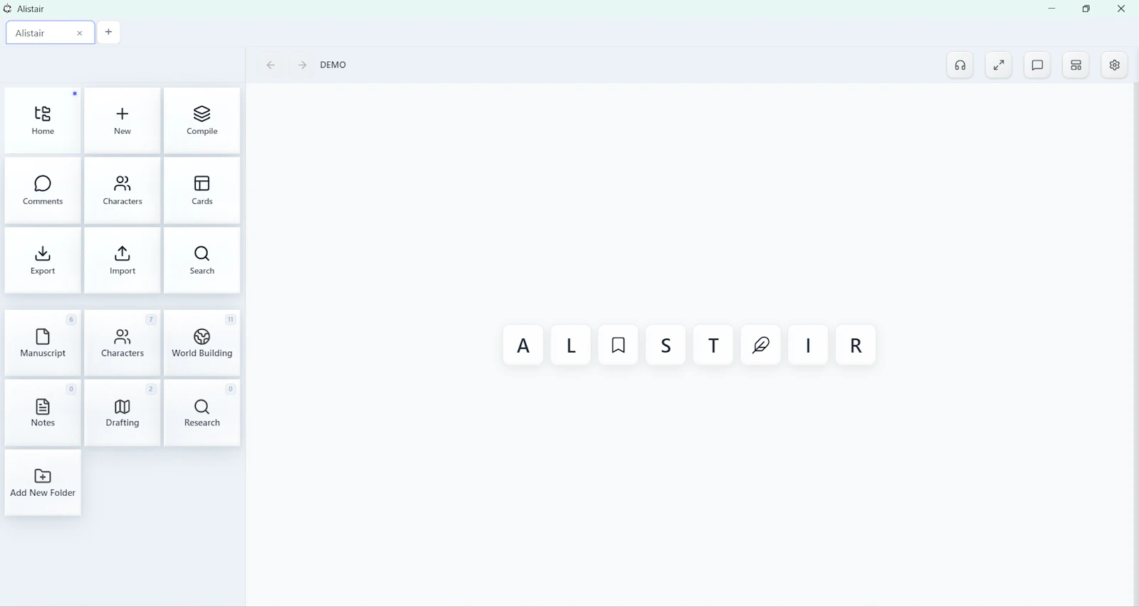 Alistair screenshot 3
