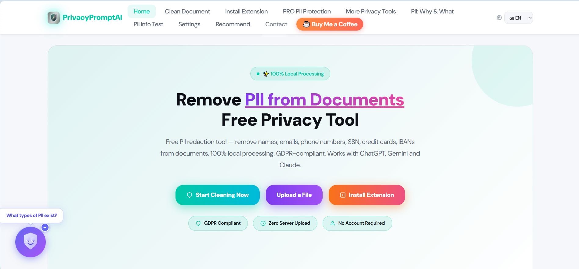 PrivacyPromptAI gallery image