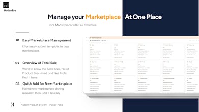 Notion Product System: Creator Planner gallery image