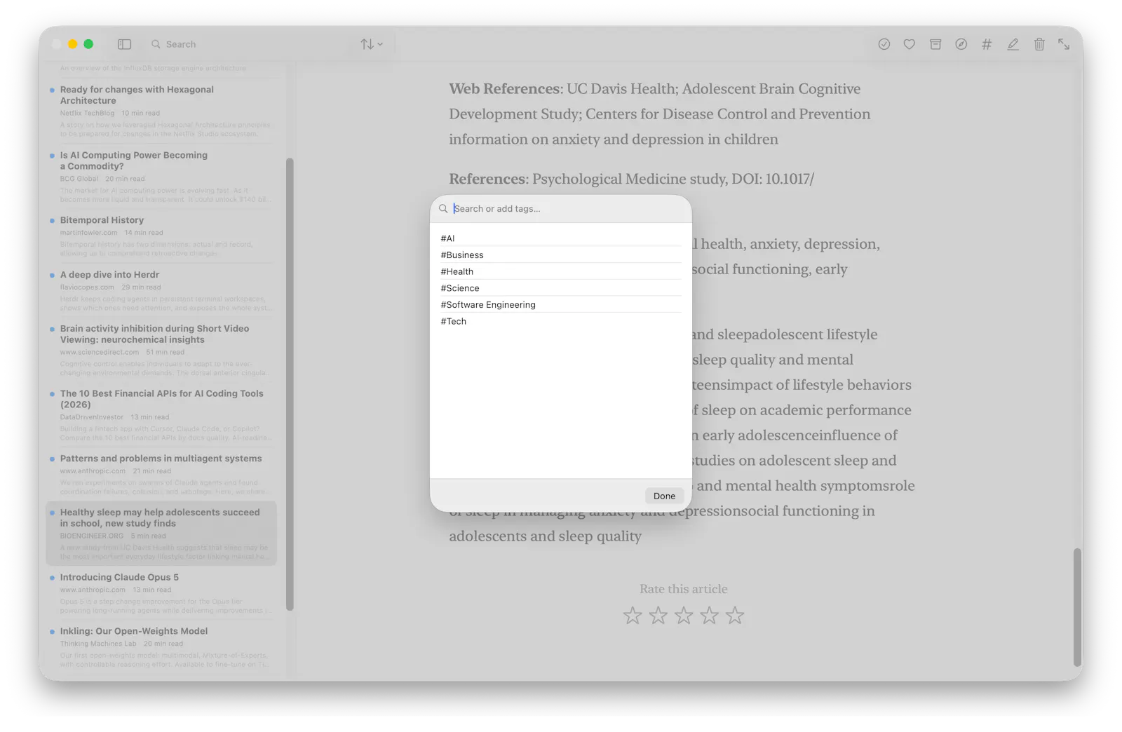 ReadControl screenshot 4