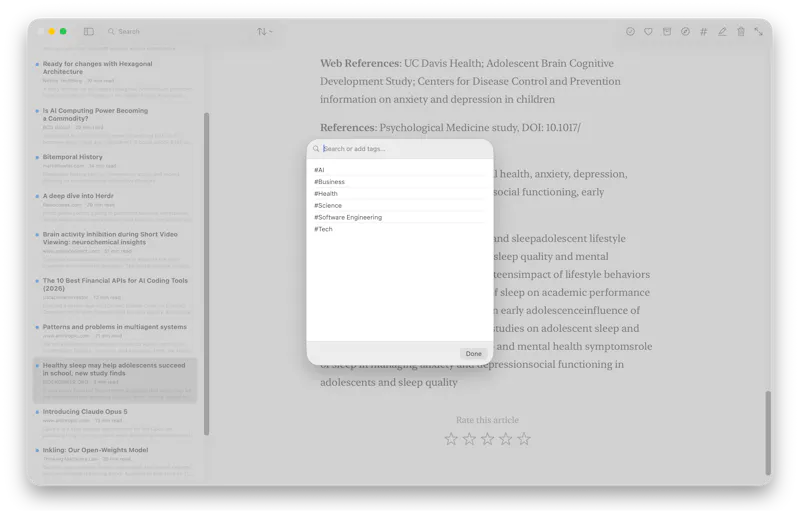 ReadControl screenshot 4