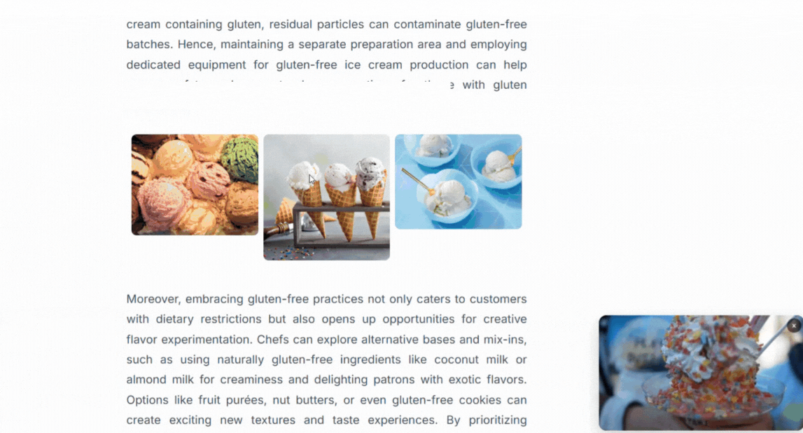 Materz App - Screenshot 2 showing product features and functionality