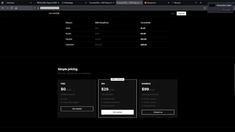TorrentCDN screenshot 2