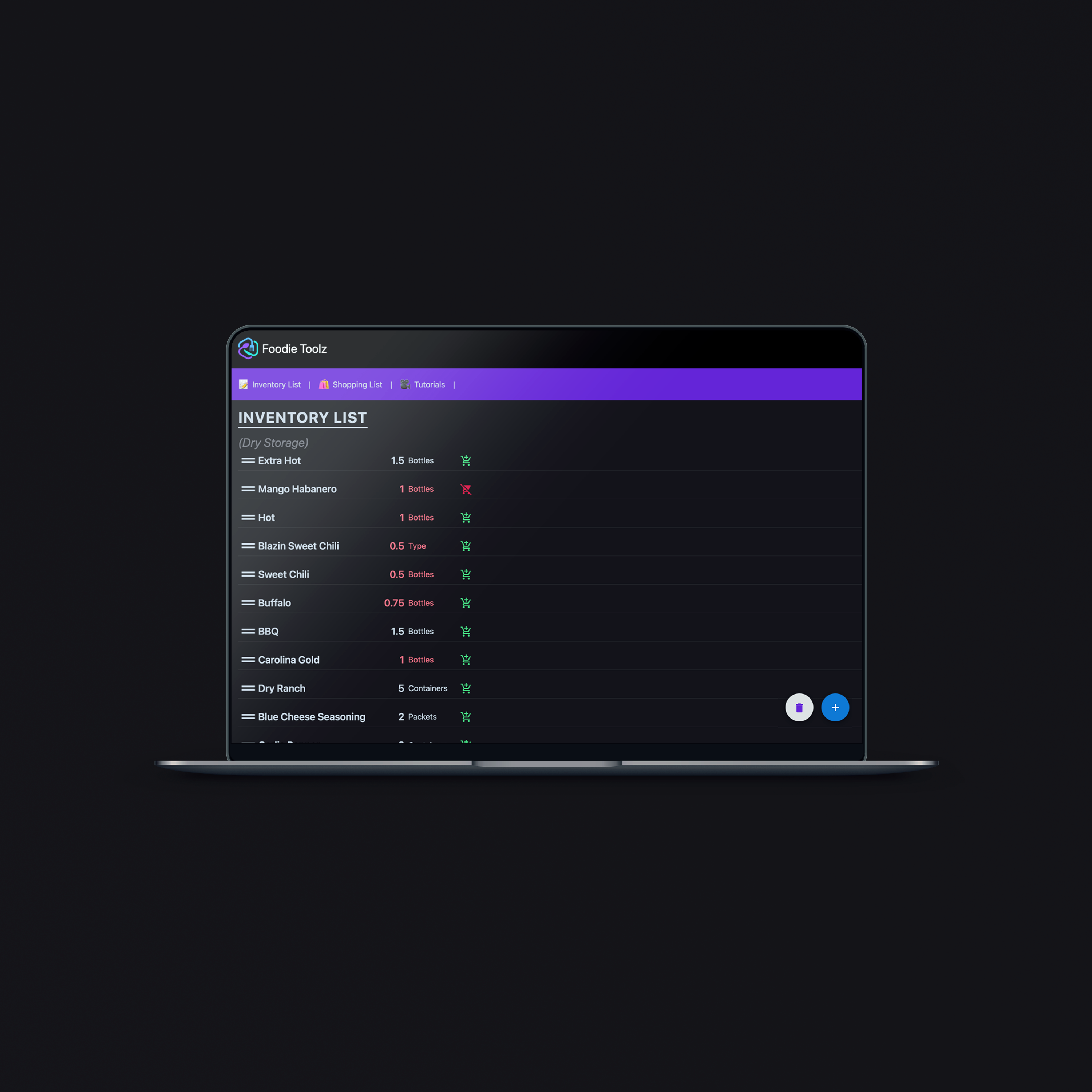 startuptile Foodie Toolz-Simple Inventory Management for Food Businesses