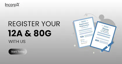 12A & 80G Registration Online in India gallery image