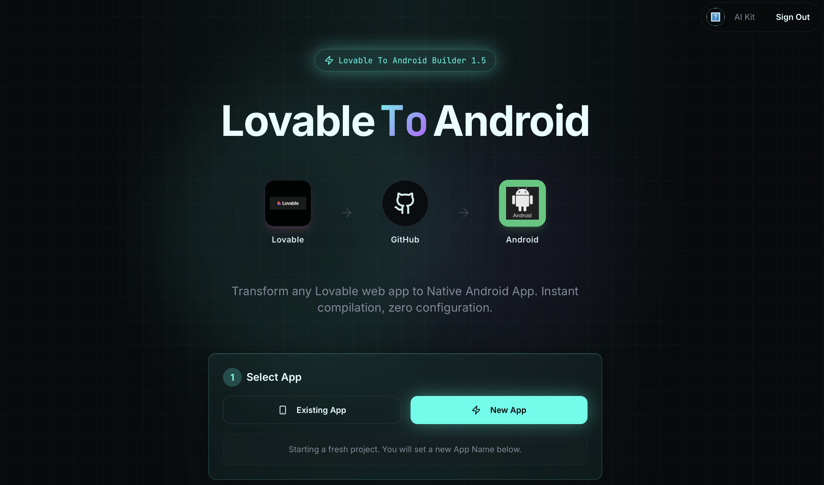 Lovable Native - Product Hunt launch logo and brand identity