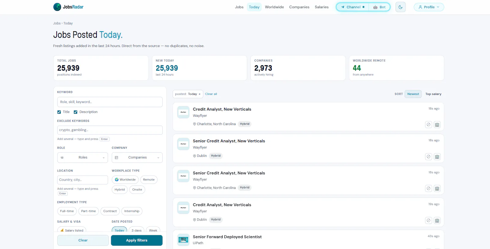 Jobs-Radar.com screenshot 8