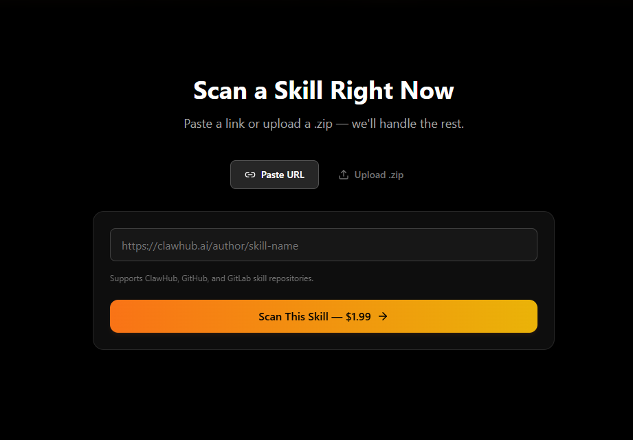 Clawdit: Know What You're Installing gallery image