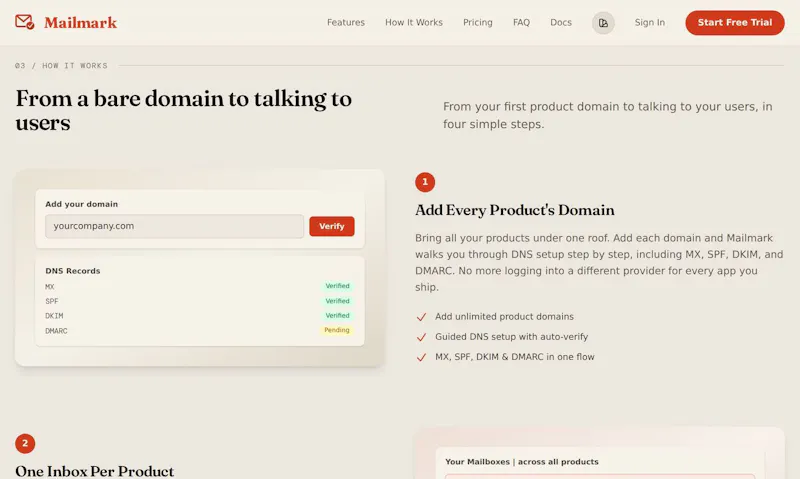 Mailmark screenshot 3