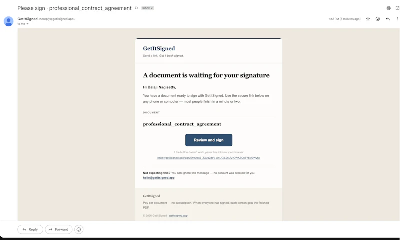 GetItSigned screenshot 4