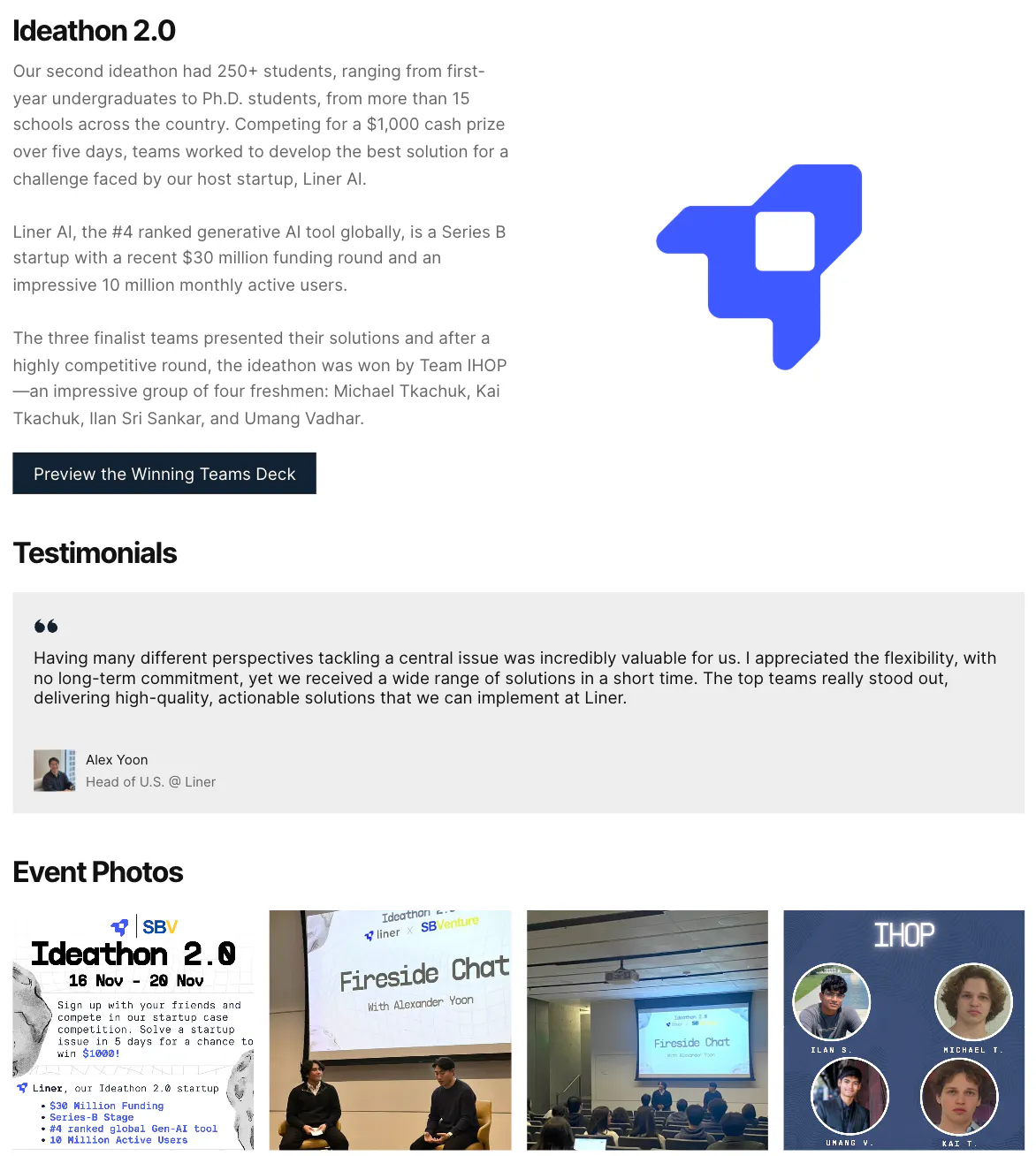 Ideathon gallery image