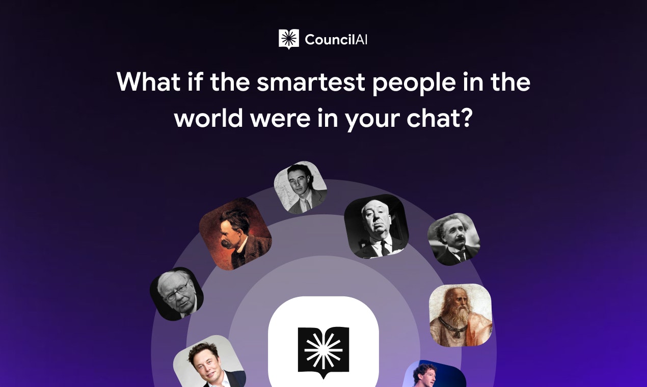 Council AI: Chat with Great Minds gallery image