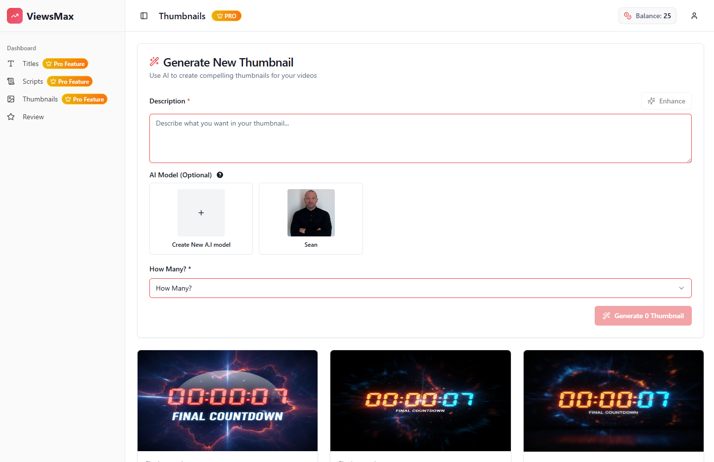 ViewsMax - Screenshot 2 showing product features and functionality