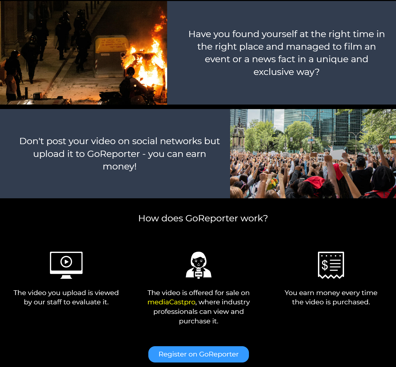 GoReporter media 2