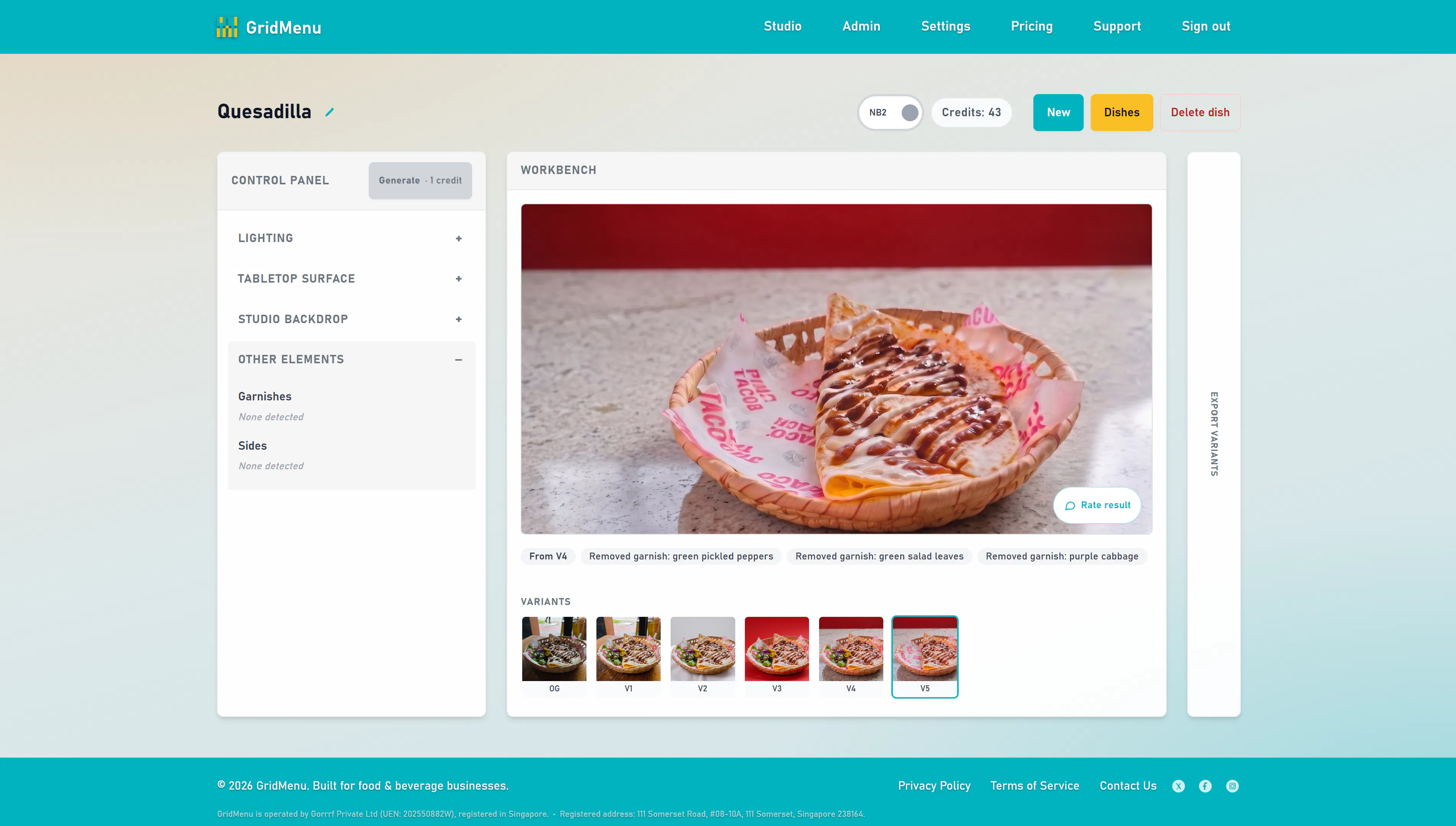 GridMenu gallery image