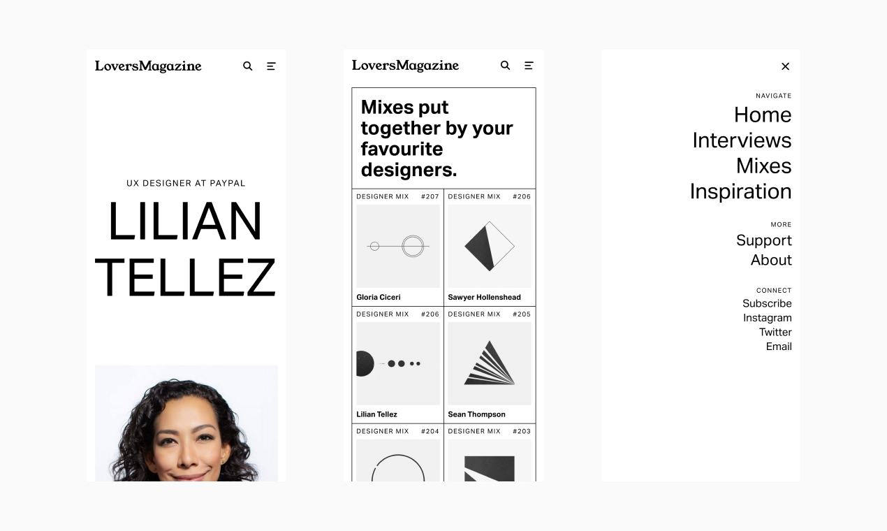 Lovers Magazine (prev. Interface Lovers) gallery image