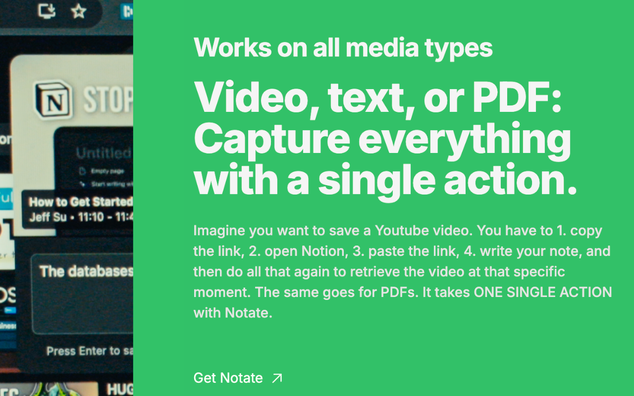 Notate.so - Screenshot 2 preview