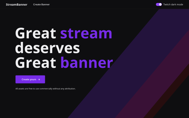 StreamBanner gallery image