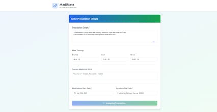 MediMate – Your Medicine Assistant gallery image