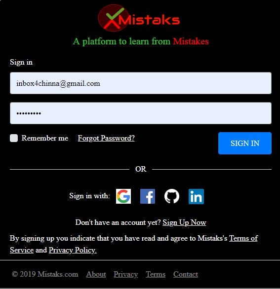 Mistaks gallery image