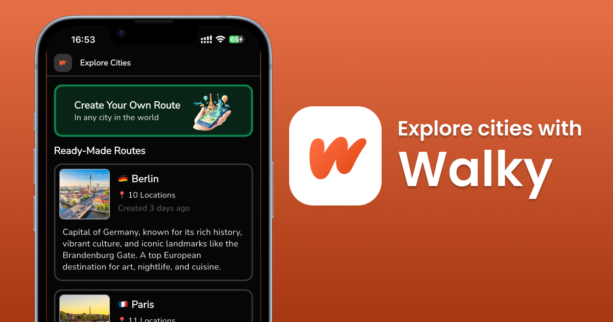 Walky: esplora le città media 1