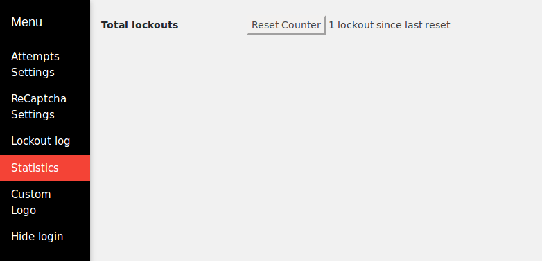 WP Login Attempts gallery image