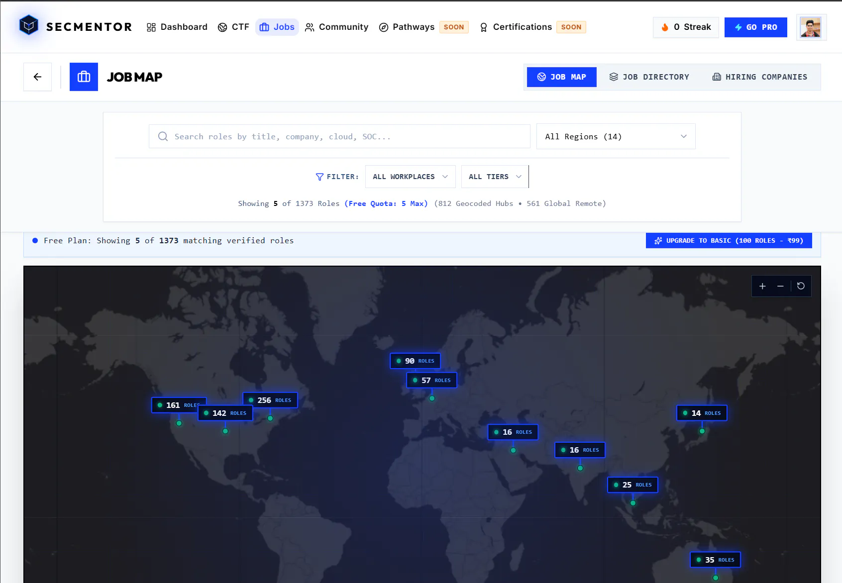 SecMentor: Cybersecurity Platform  gallery image