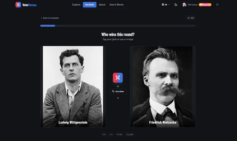VoteVersus screenshot 4