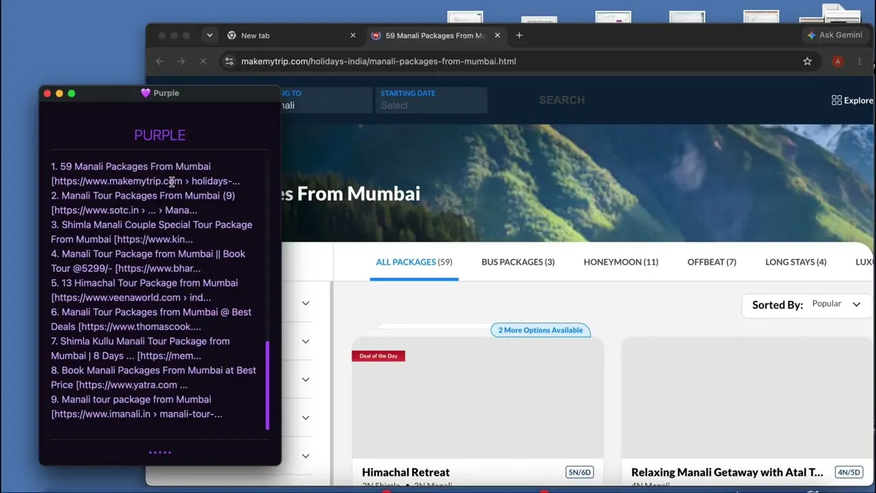 Purple OS AI gallery image