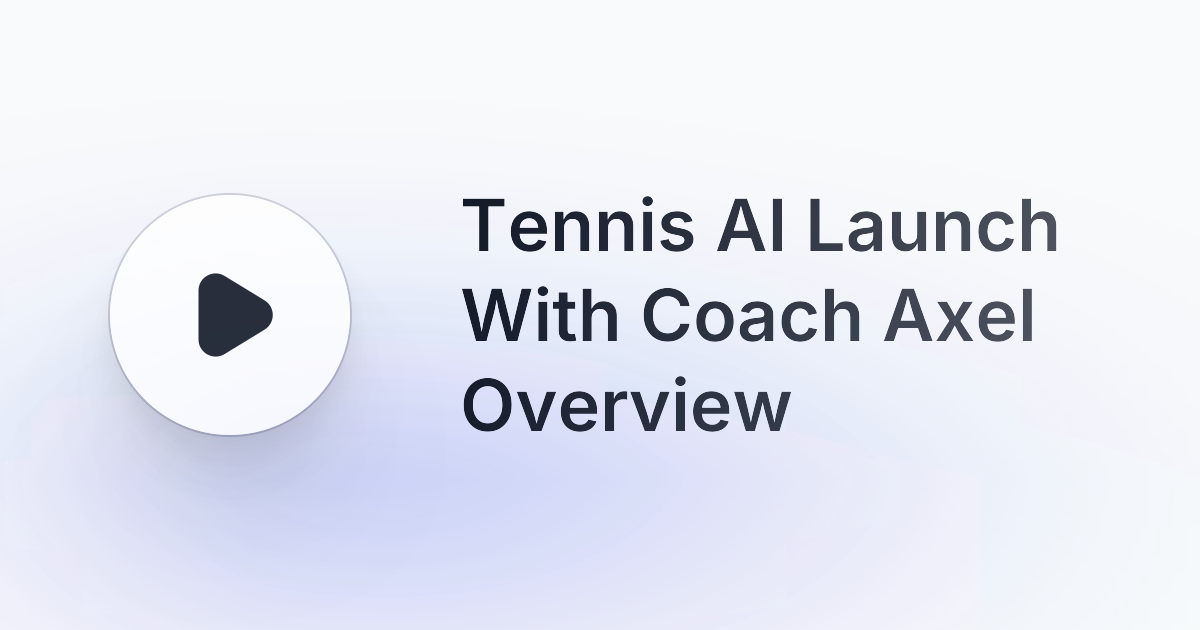 Tennis AI gallery image