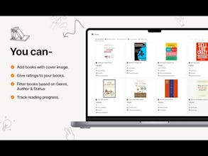 Ultimate Notion Book Tracker gallery image