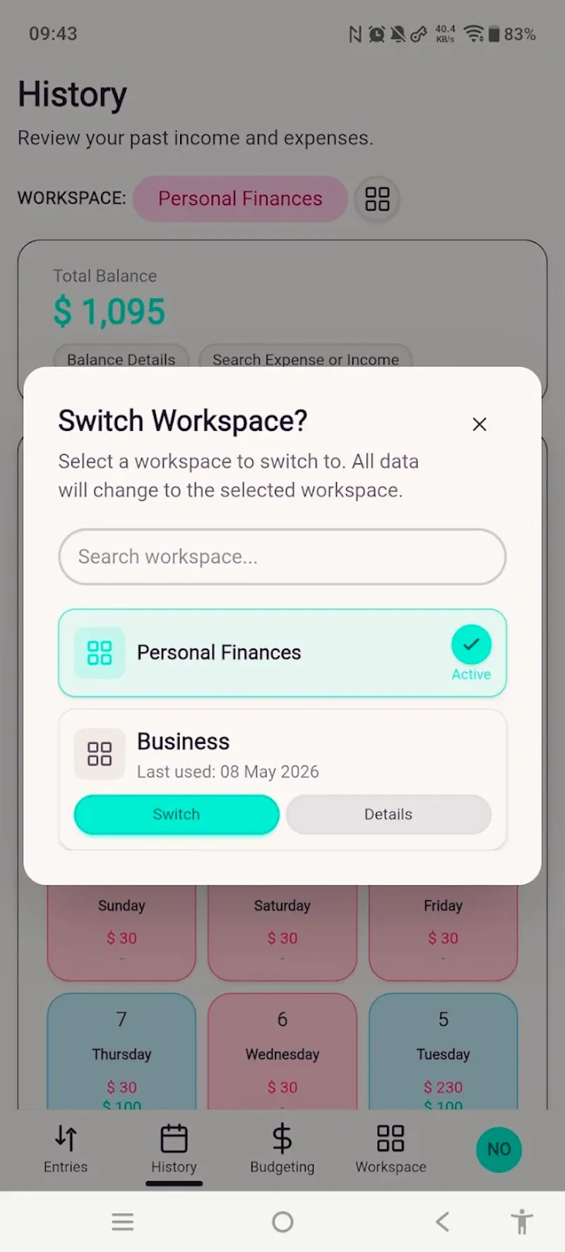 Zherani: Smart Expense Tracker screenshot 4